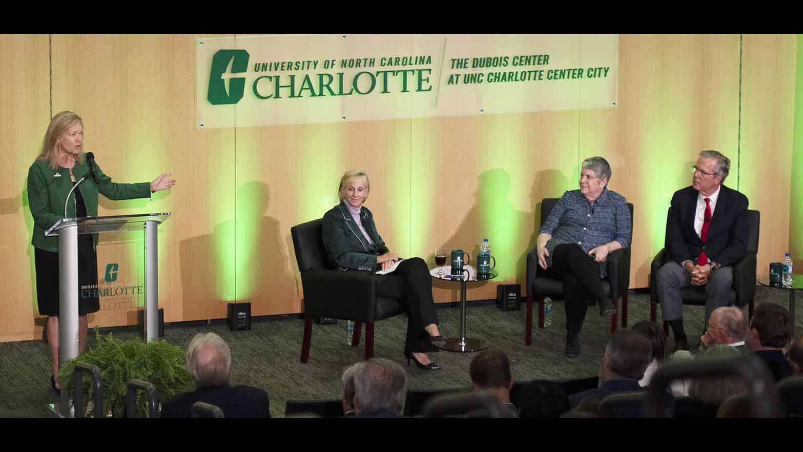 Governor Jeb Bush, Secretary Janet Napolitano discuss future of higher education