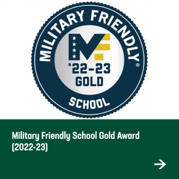 Military Friendly School Gold Award (2022-23)
