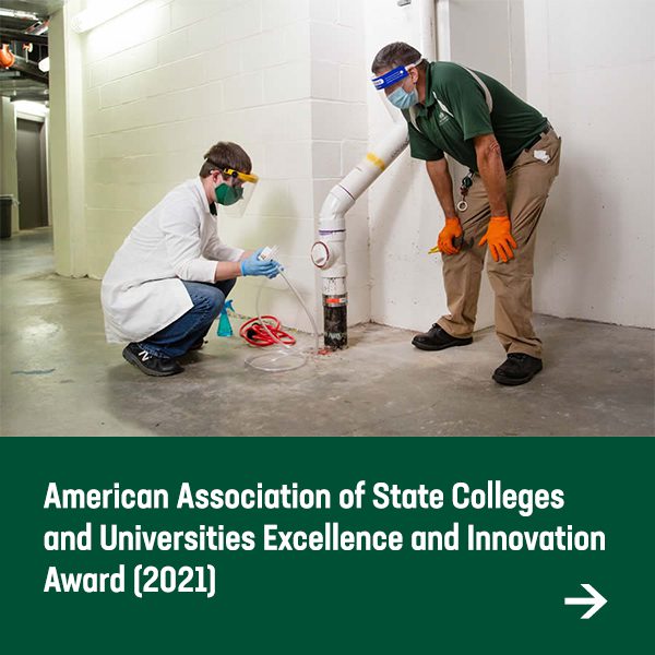 American Association of State Colleges and Universities Excellence and Innovation Award (2021)