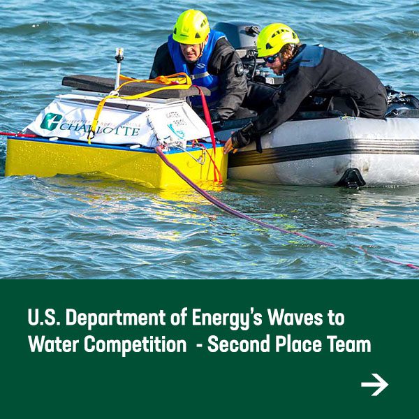 U.S. Department of Energy's Waves to Water Competition - Second Place Team